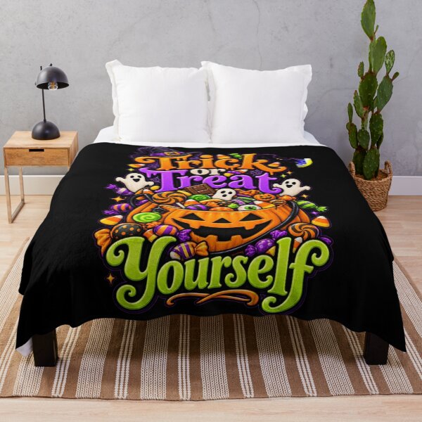 Item preview, Trick or Treat Yourself – Fun Halloween Candy Jack-O’-Lantern Design designed and sold by RockitBaby.