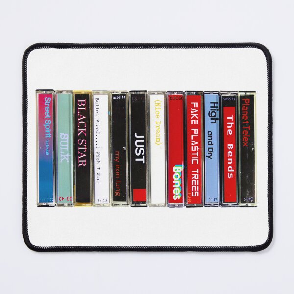 Item preview, The Bends - Radiohead - Classic Album Cassette Print designed and sold by Mr Mustard Prints.