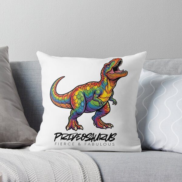 Artikelvorschau, Prideosaurus T-Rex Rainbow Pride Dinosaur LGBTQ entworfen und verkauft von toycruisers_merch-butze.