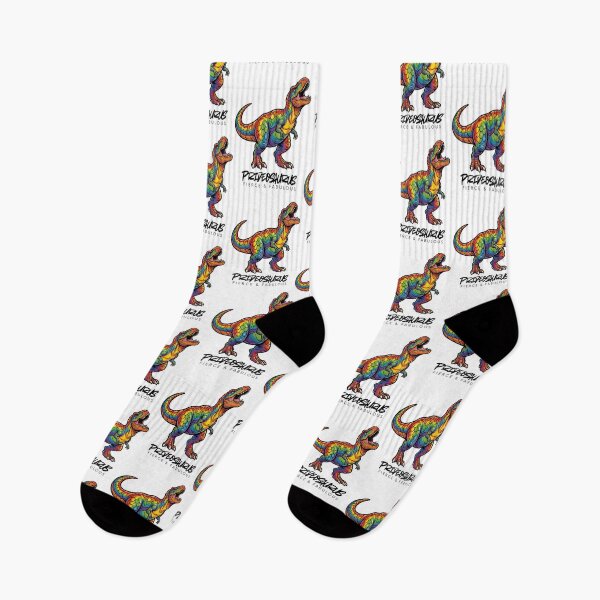 Artikelvorschau, Prideosaurus T-Rex Rainbow Pride Dinosaur LGBTQ entworfen und verkauft von toycruisers_merch-butze.