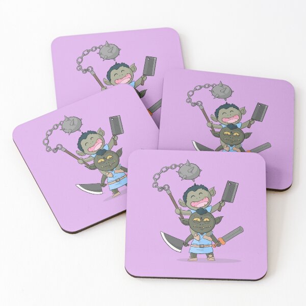 Item preview, Goblin Duo – Stacked Goblins Ready for Battle designed and sold by playful-one.
