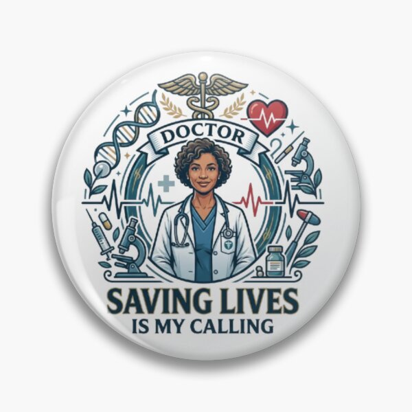 Item preview, Saving Lives Is My Calling Doctor Medical T-Shirt designed and sold by PixelStyle Studio.