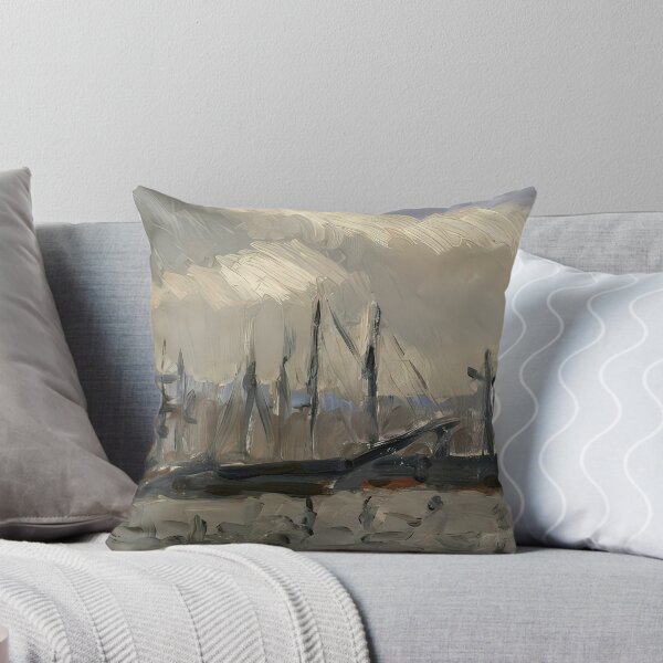 Item preview, Port de cherbourg 1918 designed and sold by VeilOfPigments.