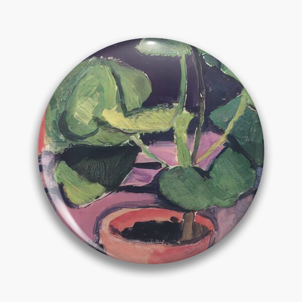 Item preview, Pot of geraniums 1912 designed and sold by VeilOfPigments.