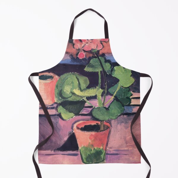 Item preview, Pot of geraniums 1912 designed and sold by VeilOfPigments.
