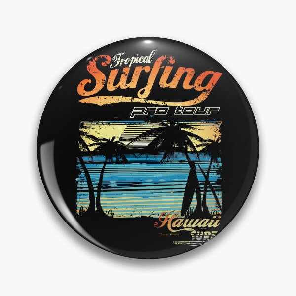 Item preview, Tropical Hawaii Surf Beach Vacation Summer Vibes Design designed and sold by FuzionRaptor.