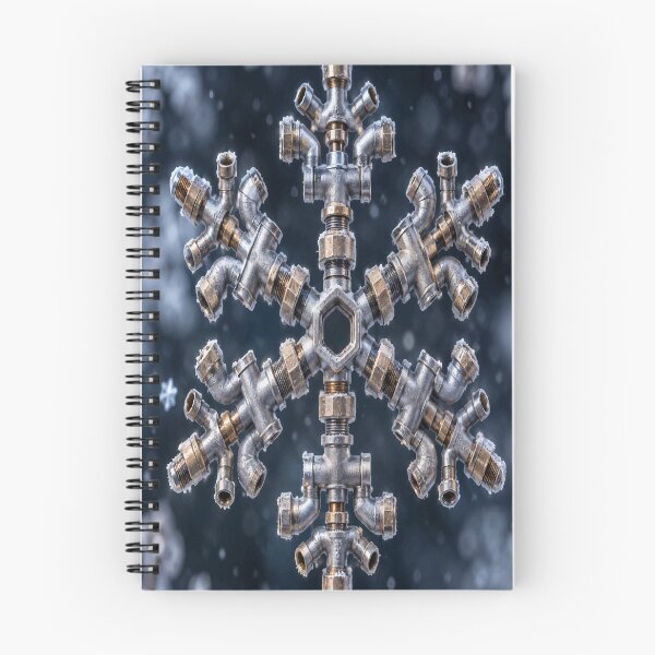 Item preview, Pipe Snowflake designed and sold by AbstractAnom.