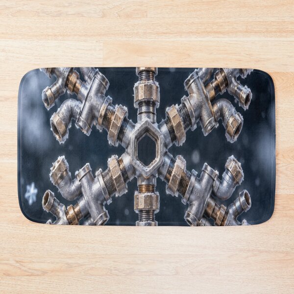Item preview, Pipe Snowflake designed and sold by AbstractAnom.
