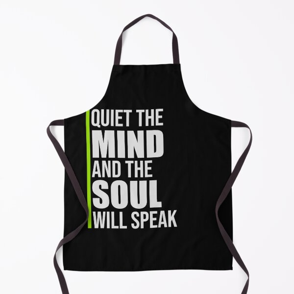 Item preview, Quiet The Mind And The Soul Will Speak Spirit Logo designed and sold by shirt-o-mat.