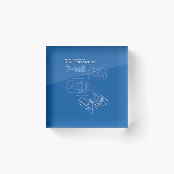 Item preview, TIE Bomber Blueprint designed and sold by Patrick King.