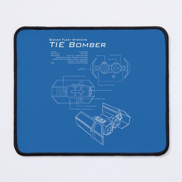 Item preview, TIE Bomber Blueprint designed and sold by Patrick King.