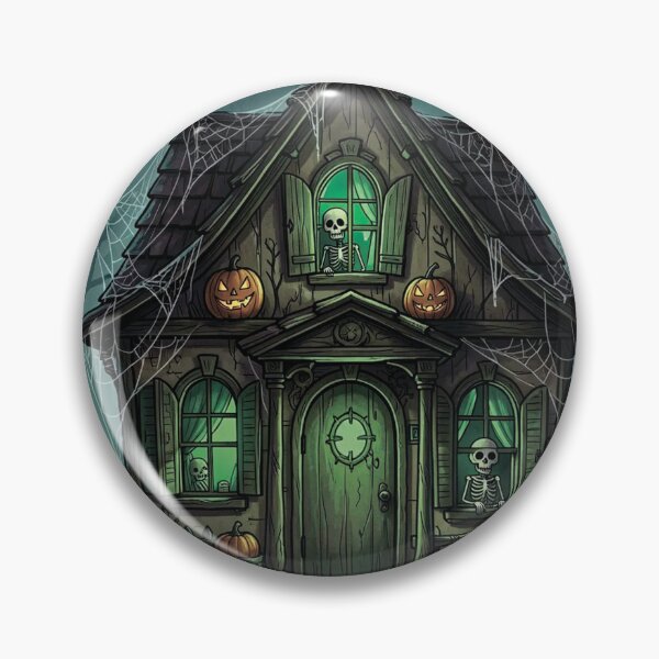 Item preview, A spooky house of skeletons. designed and sold by MagelliShop.