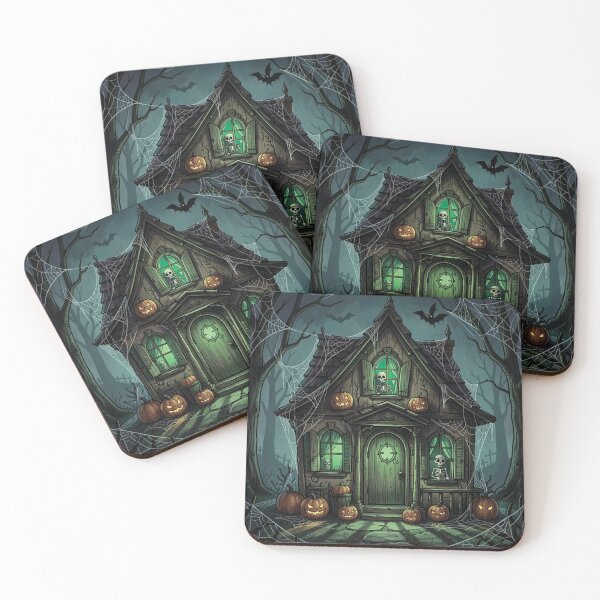 Item preview, A spooky house of skeletons. designed and sold by MagelliShop.