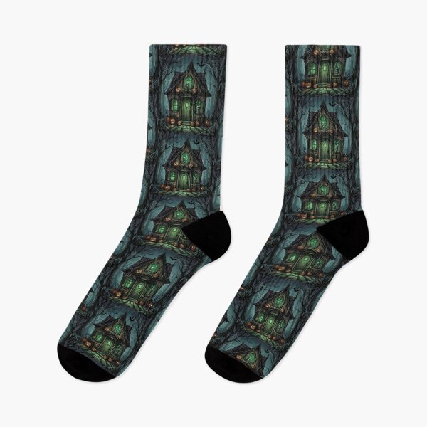 Item preview, A spooky house of skeletons. designed and sold by MagelliShop.
