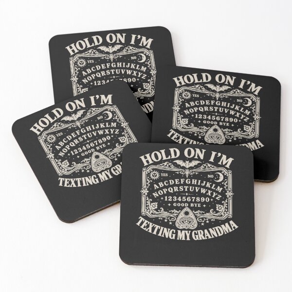 Item preview, Hold On I'M Texting My Grandma Ouija Board Funny designed and sold by darriahad.