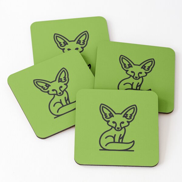 Item preview, Minimal Fennec Fox designed and sold by SkaterAlien.