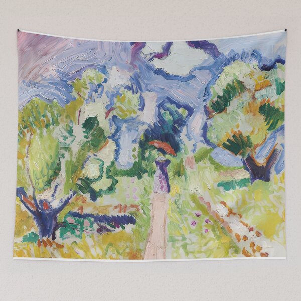 Item preview, Promenade des oliviers 1905 designed and sold by VeilOfPigments.