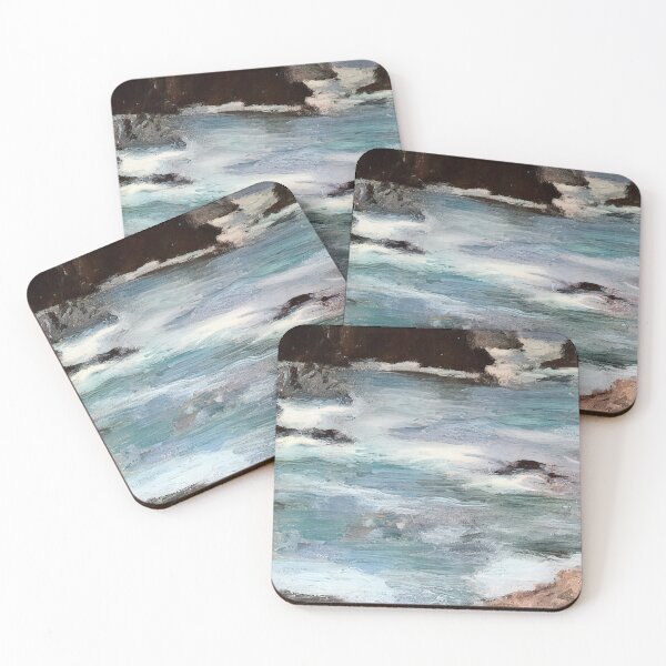Item preview, Rochers a belle ile 1896 0 designed and sold by VeilOfPigments.