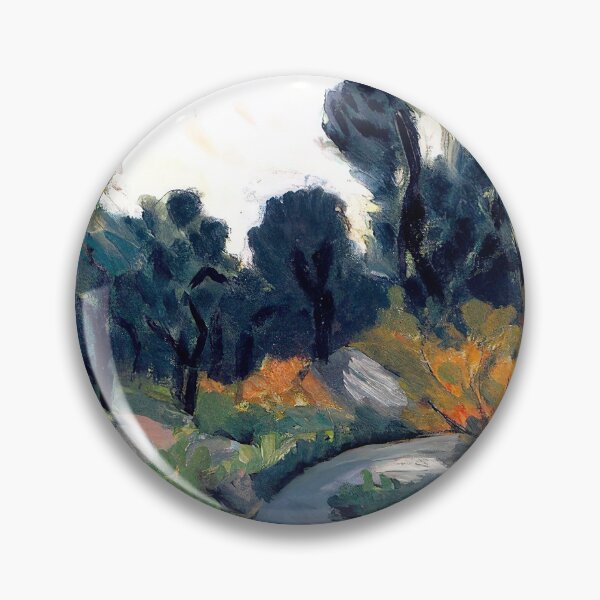 Aperçu de l'œuvre Rochers dans la vallée du loup 1925 créée et vendue par VeilOfPigments.