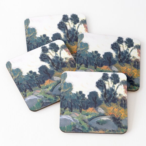 Item preview, Rocks in the vallee du loup 1925 designed and sold by VeilOfPigments.