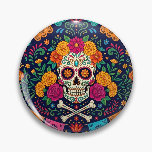 Artikelvorschau, dia de muertos entworfen und verkauft von obalartsMerch.