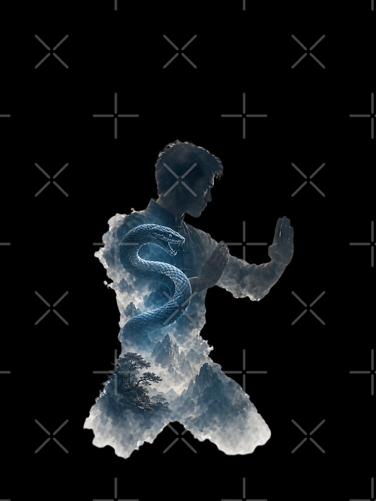 Thumbnail 4 of 4, iPhone Case, Wing Chun Snake designed and sold by ReneMM.