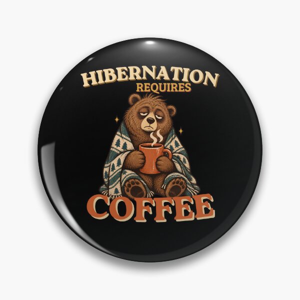 Item preview, Hibernation Requires Coffee – Sleepy Bear Coffee Humor designed and sold by Bawek85Designs.