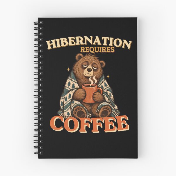 Item preview, Hibernation Requires Coffee – Sleepy Bear Coffee Humor designed and sold by Bawek85Designs.