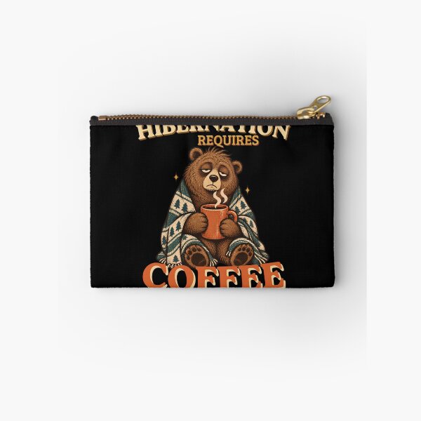 Item preview, Hibernation Requires Coffee – Sleepy Bear Coffee Humor designed and sold by Bawek85Designs.