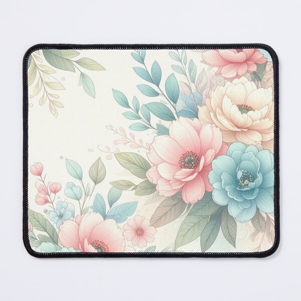 Item preview, Floral Pastel Botanical Art designed and sold by NNhu.