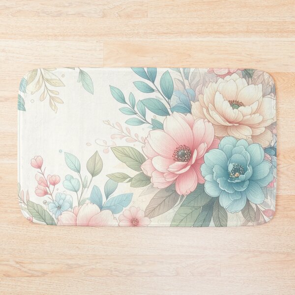 Item preview, Floral Pastel Botanical Art designed and sold by NNhu.