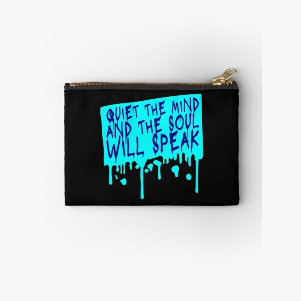 Item preview, Quiet The Mind And The Soul Will Speak Spirit Logo designed and sold by shirt-o-mat.