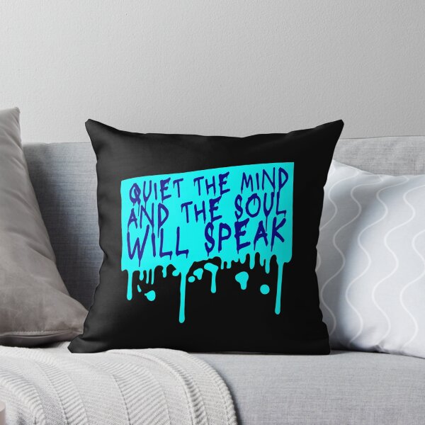 Item preview, Quiet The Mind And The Soul Will Speak Spirit Logo designed and sold by shirt-o-mat.
