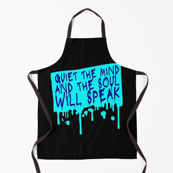 Item preview, Quiet The Mind And The Soul Will Speak Spirit Logo designed and sold by shirt-o-mat.
