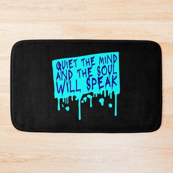 Item preview, Quiet The Mind And The Soul Will Speak Spirit Logo designed and sold by shirt-o-mat.