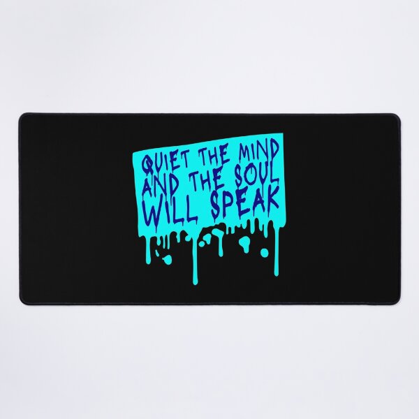 Item preview, Quiet The Mind And The Soul Will Speak Spirit Logo designed and sold by shirt-o-mat.