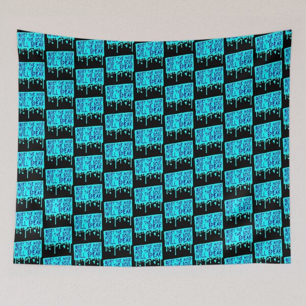 Item preview, Quiet The Mind And The Soul Will Speak Spirit Logo designed and sold by shirt-o-mat.