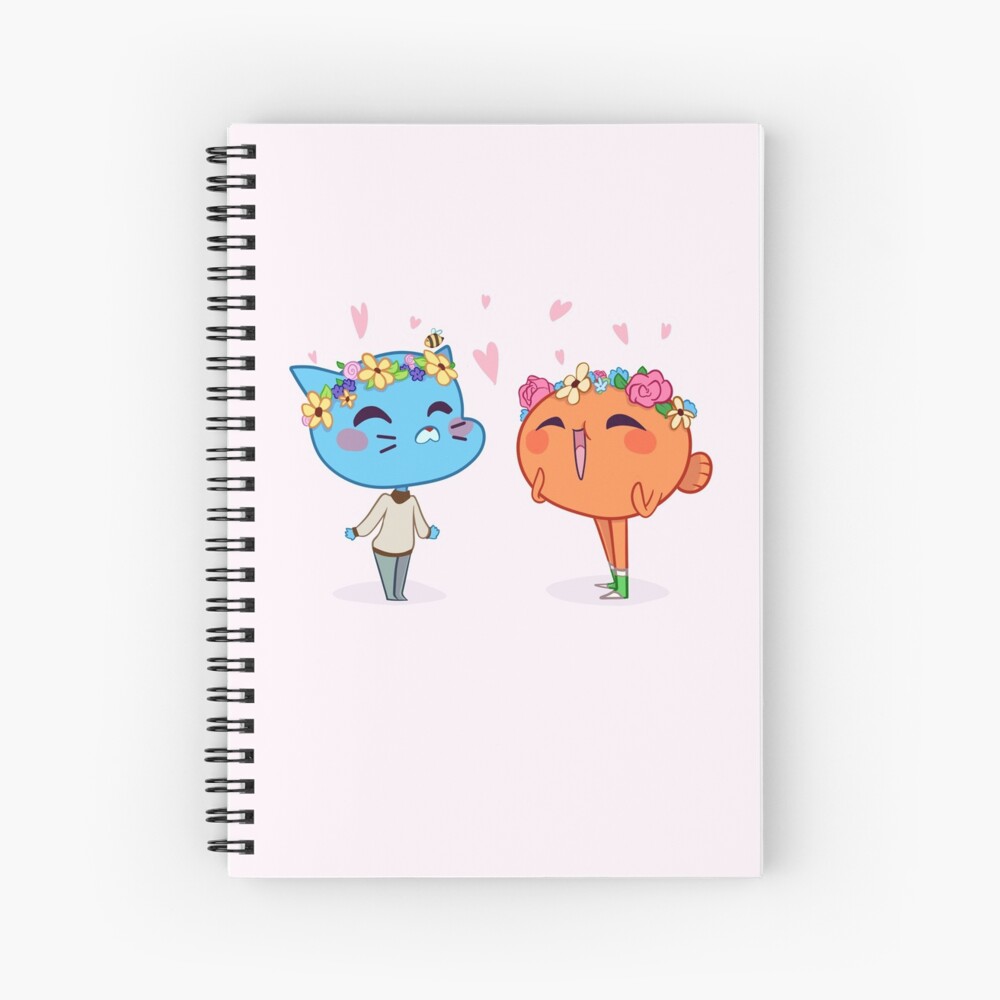 Flower Boys Spiral Notebook