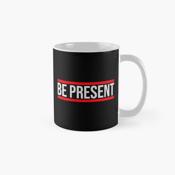 Aperçu de l'œuvre Logo spirituel inspirant de méditation « Soyez présent » créée et vendue par shirt-o-mat.