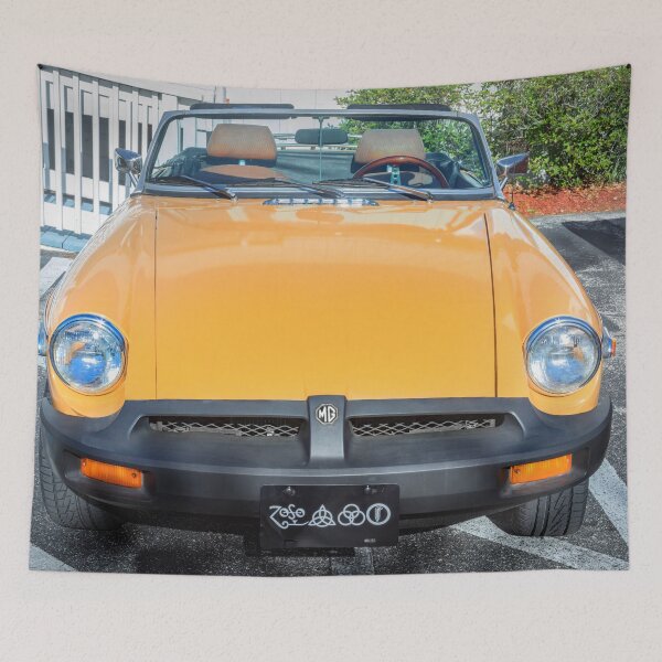 Item preview,  1978 Yellow MG MGB Convertible designed and sold by RichFrancoCars.
