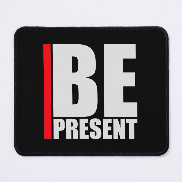 Item preview, Be Present Inspirational Meditation Spiritual Logo designed and sold by shirt-o-mat.