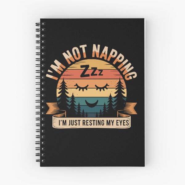 Item preview, I’m Not Napping — I’m Just Resting My Eyes   designed and sold by jkrphoto.