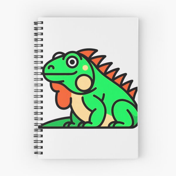 Item preview, Cute Green Iguana designed and sold by SkaterAlien.