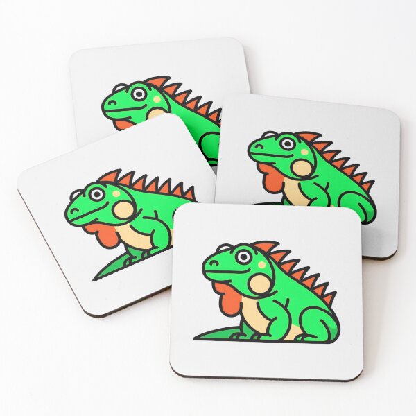 Item preview, Cute Green Iguana designed and sold by SkaterAlien.