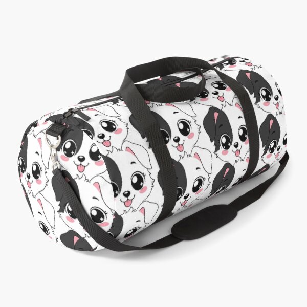 Item preview, Cute Kawaii Puppy Face | Black White Dog Design For Dog Lovers designed and sold by StyxIND.