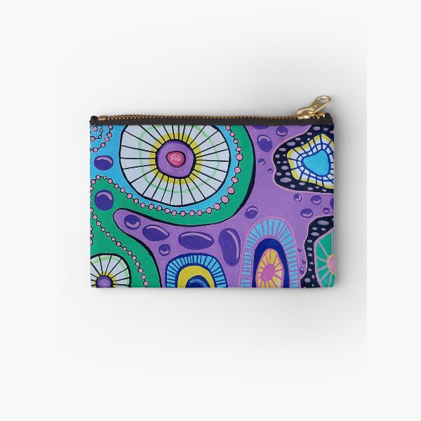 Item preview, Cosmic Cells — Psychedelic Microscope-Inspired Abstract Art designed and sold by WonderwildArt.