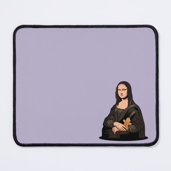 Item preview, Mona Lisa Gingerbread Man Christmas Parody Pop Art designed and sold by Rare By Hero.