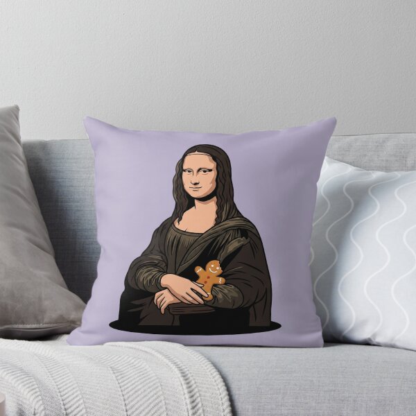 Item preview, Mona Lisa Gingerbread Man Christmas Parody Pop Art designed and sold by Rare By Hero.