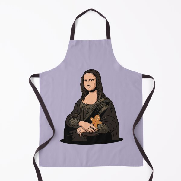 Item preview, Mona Lisa Gingerbread Man Christmas Parody Pop Art designed and sold by Rare By Hero.