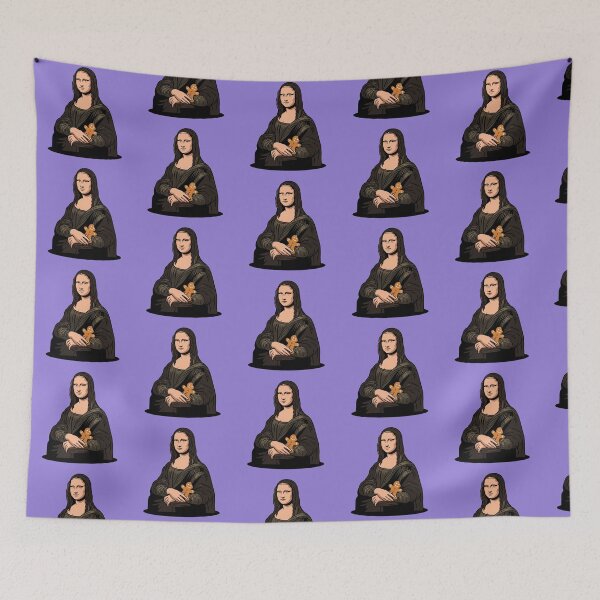 Item preview, Mona Lisa Gingerbread Man Christmas Parody Pop Art designed and sold by Rare By Hero.